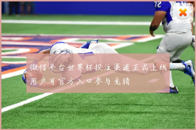 微信平台世界杯投注渠道正式上线用户可官方入口参与竞猜