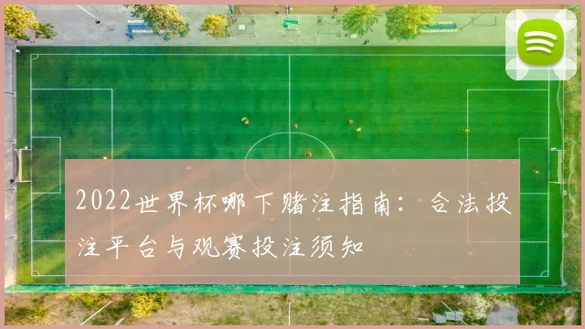 2022世界杯哪下赌注指南：合法投注平台与观赛投注须知